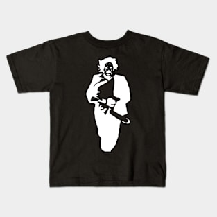 Leatherface - Texas Chainsaw Massacre Stencil Kids T-Shirt